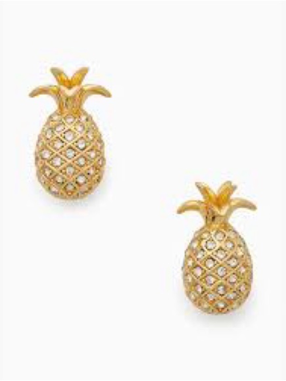 KATE SPADE NEW YORK ♠️ PINEAPPLE PASSION STUD EARRINGS 🍍